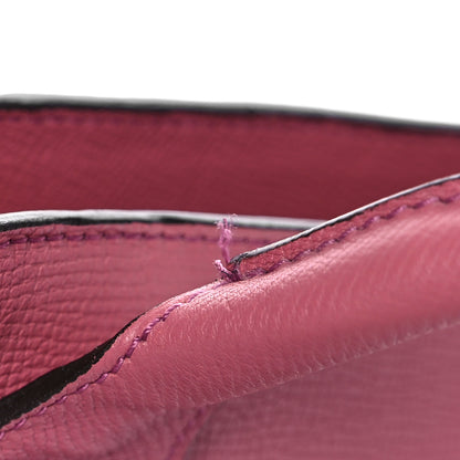 Burberry Grainy Calfskin House Check Medium Banner Tote Mauve Pink 10 of 10