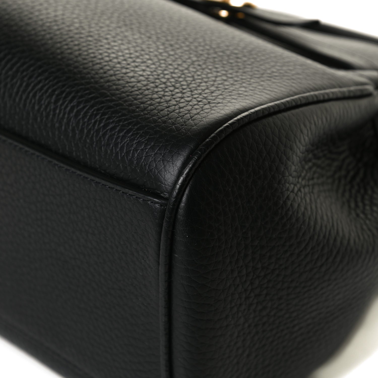 Mulberry Heavy Grain Small Belted Bayswater Tote Black 10 of 15
