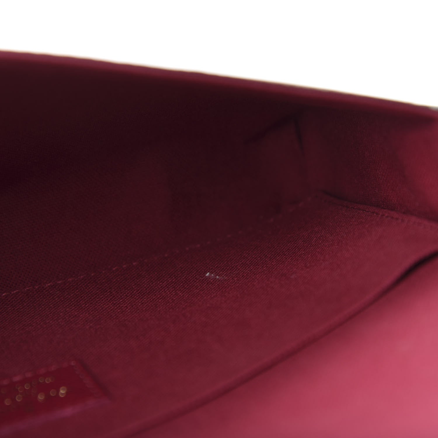 Louis Vuitton Monogram Pochette Felicie Chain Wallet Fuchsia 8 of 13