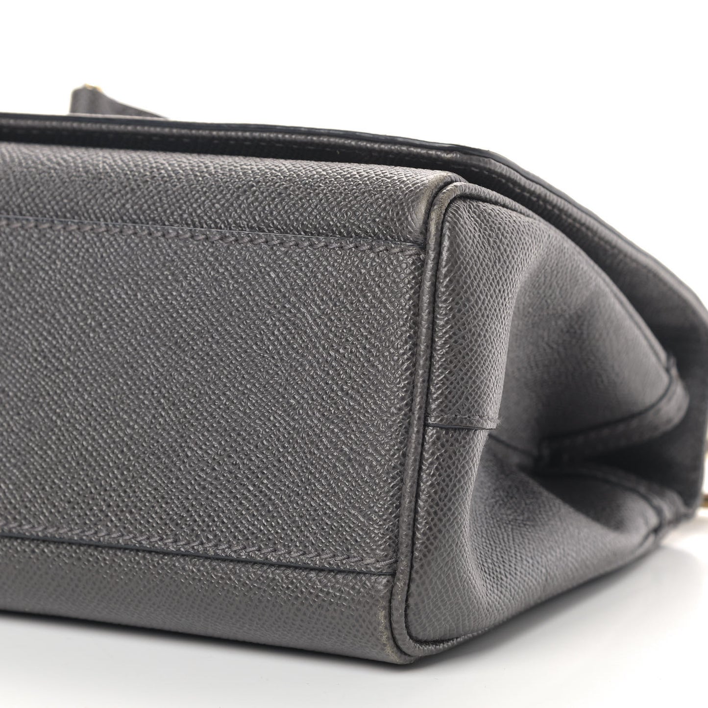 Dauphine Miss Sicily East West Shoulder Bag Grey
