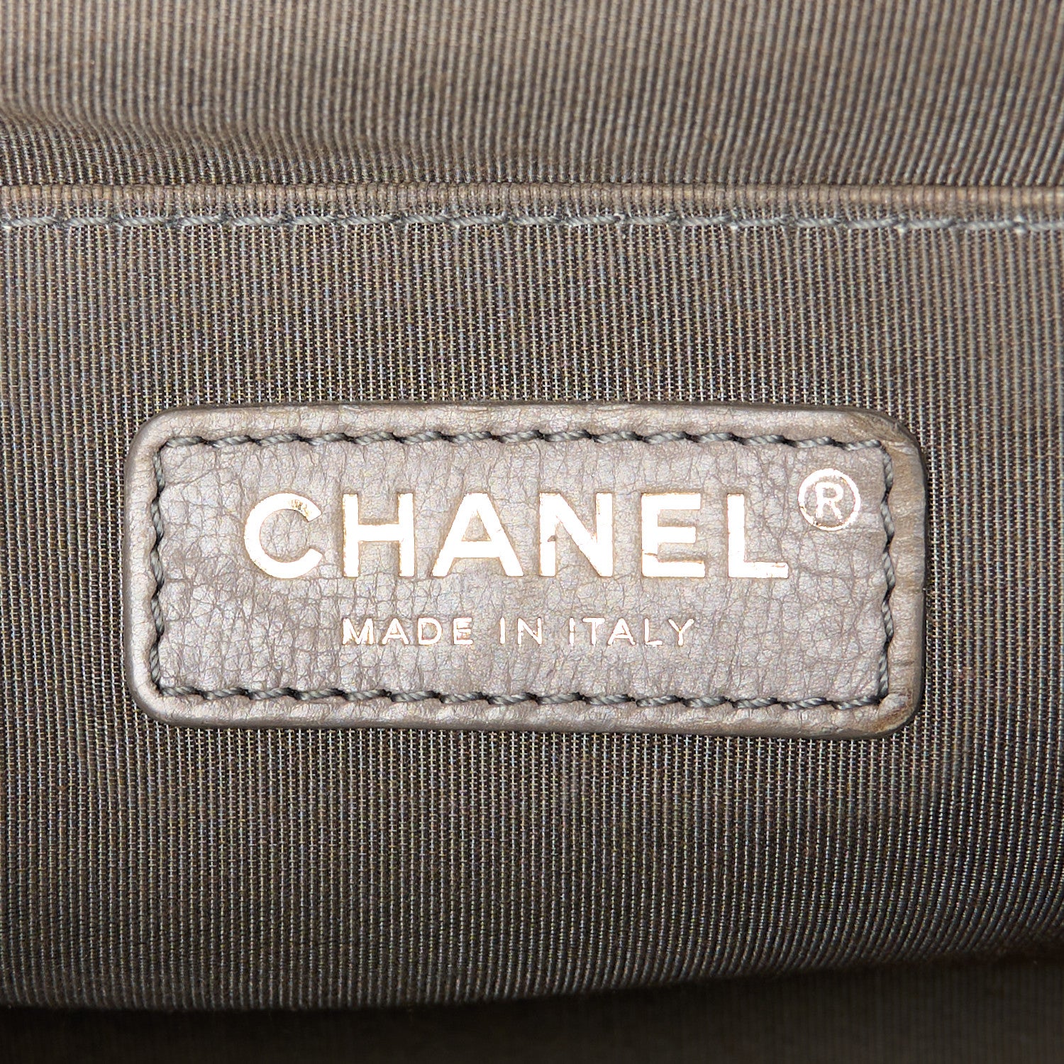 Chanel Caviar Quilted Medium Boy Flap Grey 6 of 12