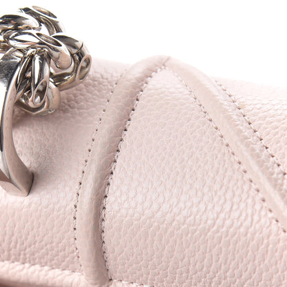 Christian Dior Grained Calfskin Cannage Medium Diorama Flap Bag Rose Poudre 9 of 9