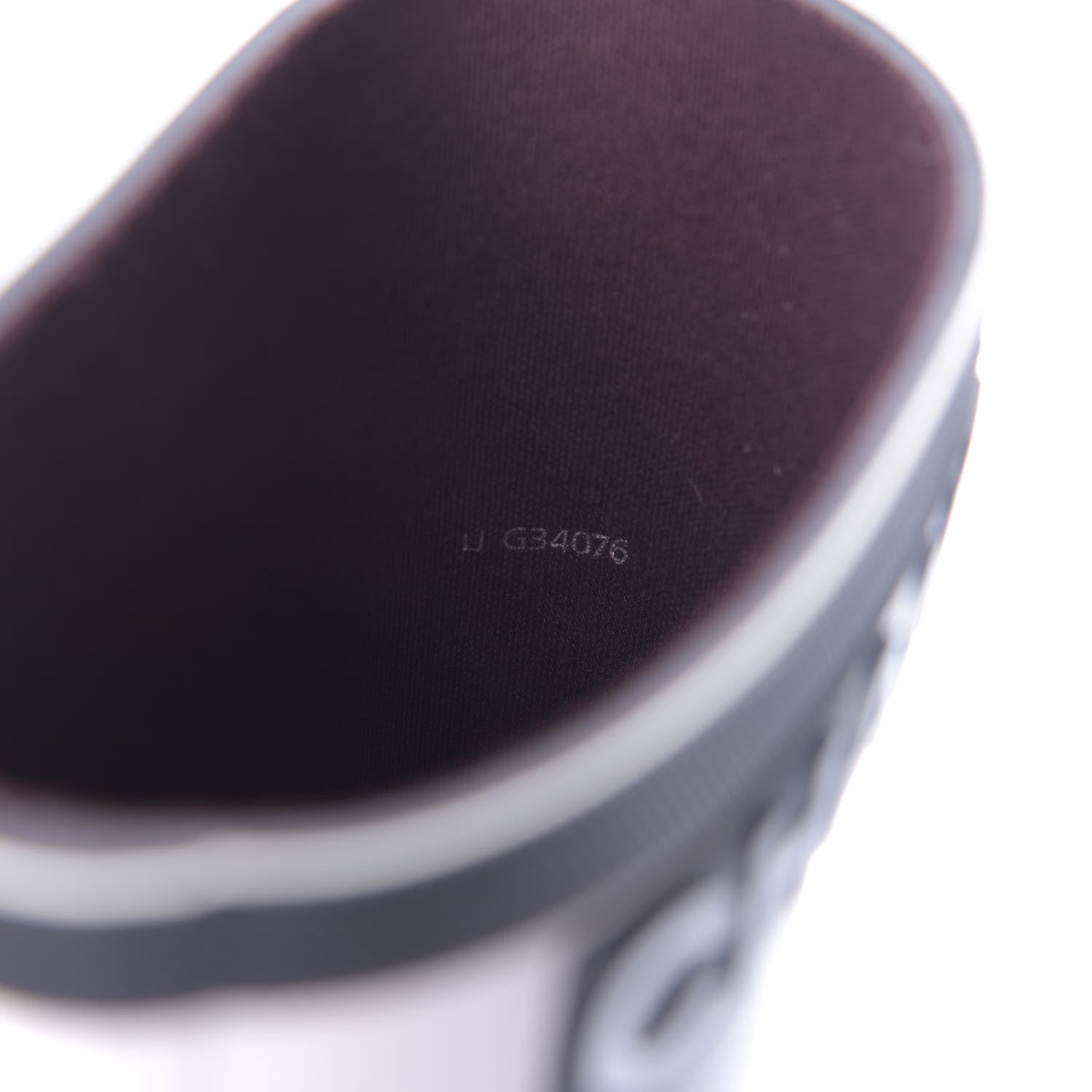 Chanel Rubber Logo Rain Boots 40 Black White 8 of 9