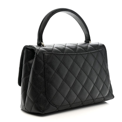 Chanel Caviar Quilted Medium Kelly Flap Bag Black 3 of 11