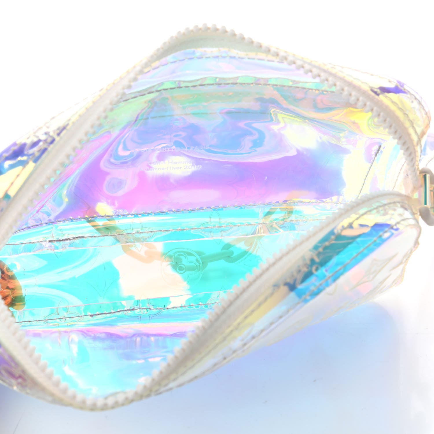 Louis Vuitton PVC Monogram Pochette Volga Iridescent Prism 4 of 4