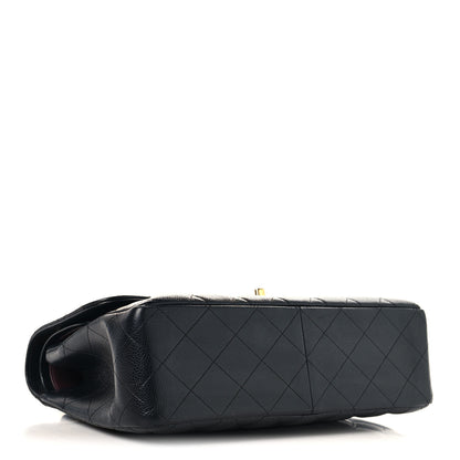 Chanel Caviar Quilted Jumbo Double Flap Black 4 of 10