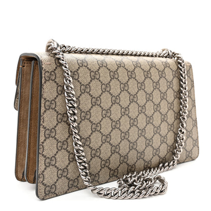 Gucci GG Supreme Monogram Small Dionysus Shoulder Bag Taupe 3 of 13