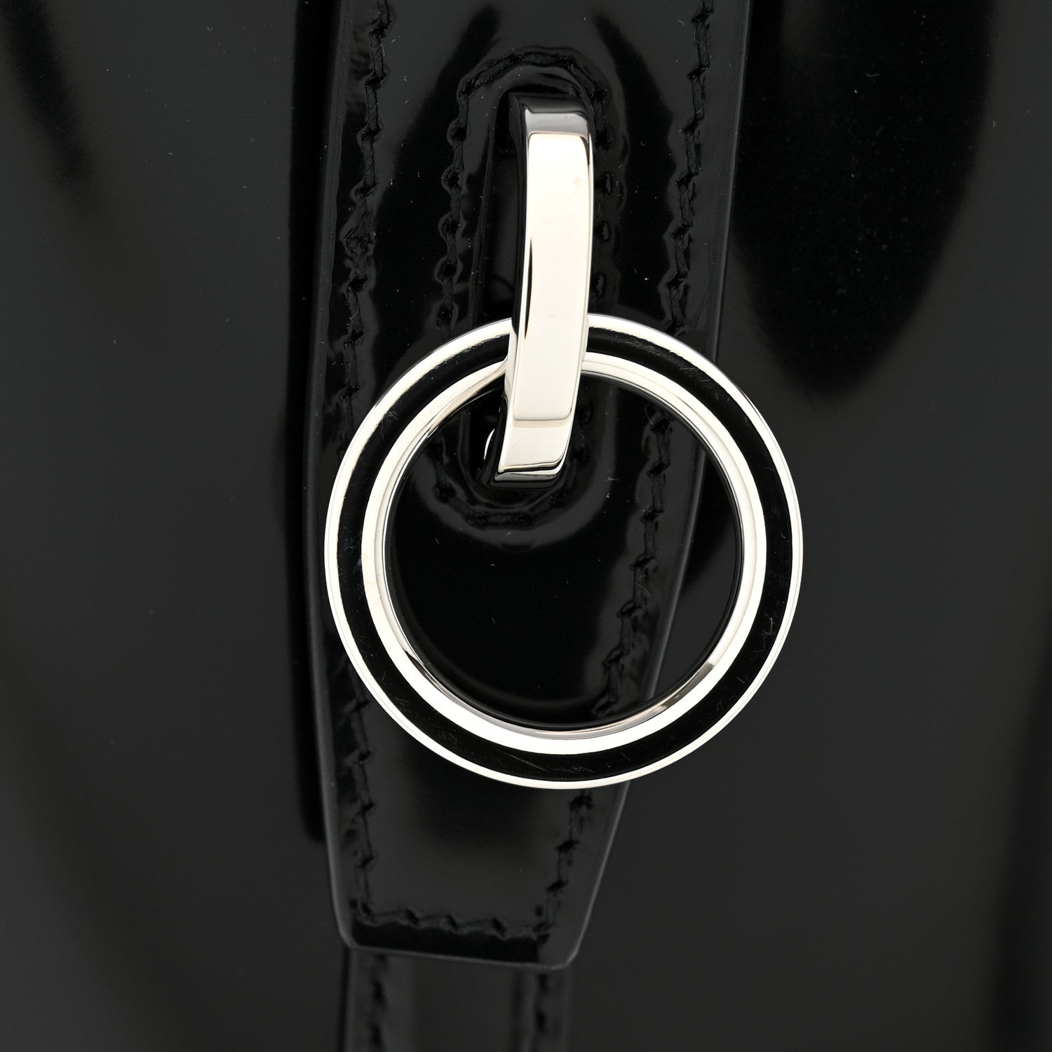 Saint Laurent Patent Calfskin Le 37 Bucket Bag Black 12 of 13
