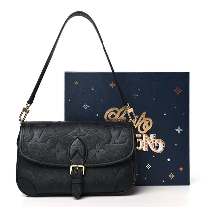 Louis Vuitton Empreinte Monogram Giant Diane Black 9 of 9