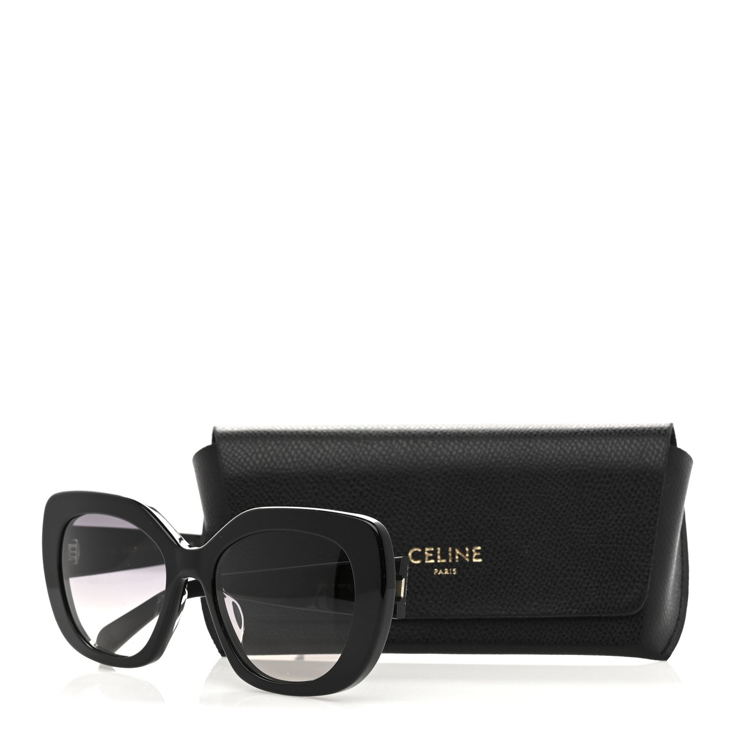 Acetate Triomphe 01 Square Sunglasses CL 40226U Black