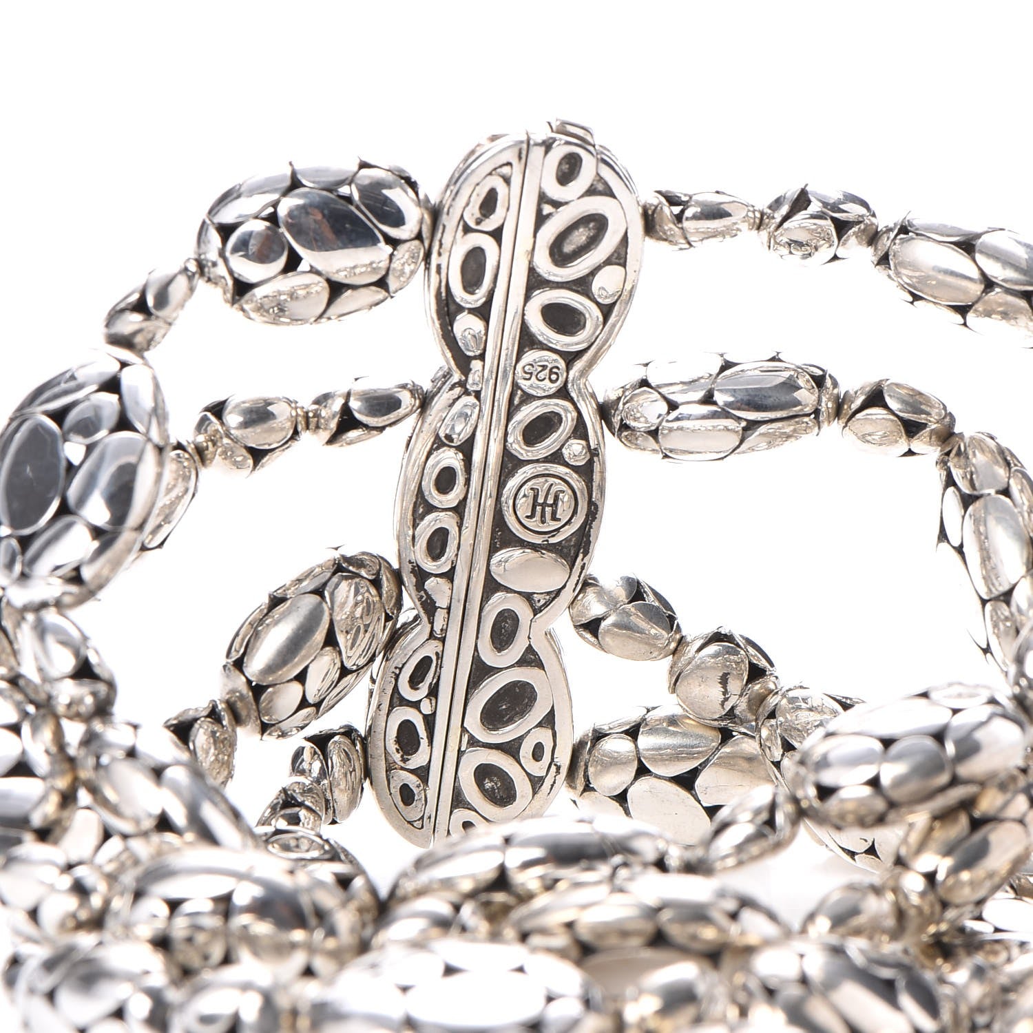 John Hardy Sterling Silver Kali Pebble Cuff 4 of 4