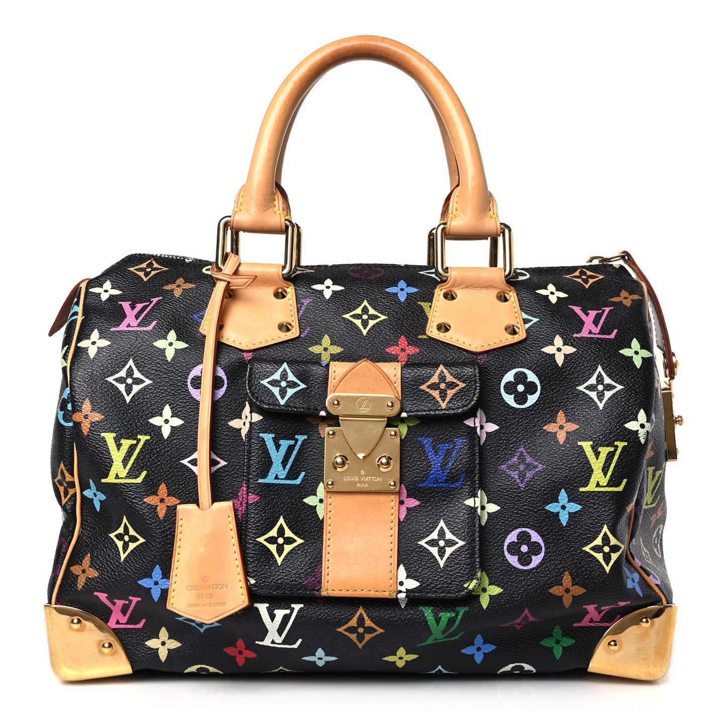 Monogram Multicolor Speedy 30 Black
