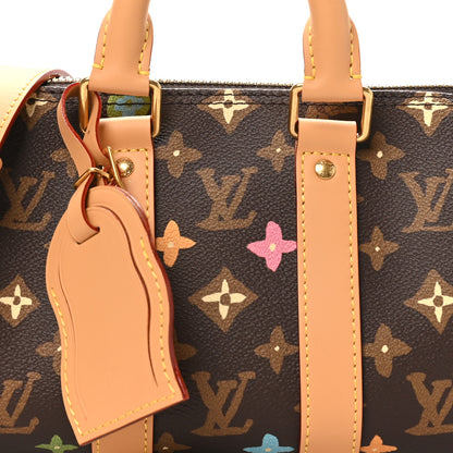 Louis Vuitton Monogram Craggy Keepall Bandouliere 25 Chocolate 7 of 9