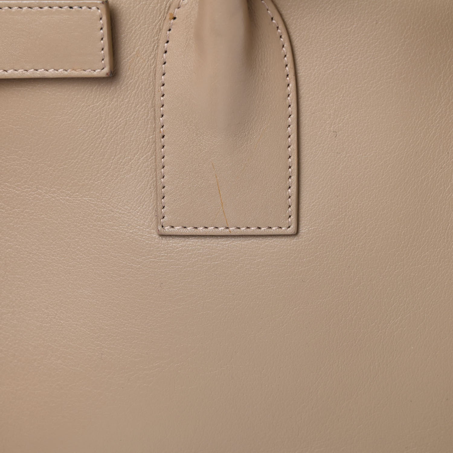 Saint Laurent Calfskin Small Sac De Jour Beige 16 of 19