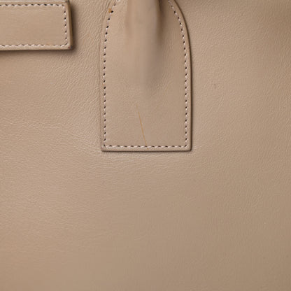 Saint Laurent Calfskin Small Sac De Jour Beige 16 of 19