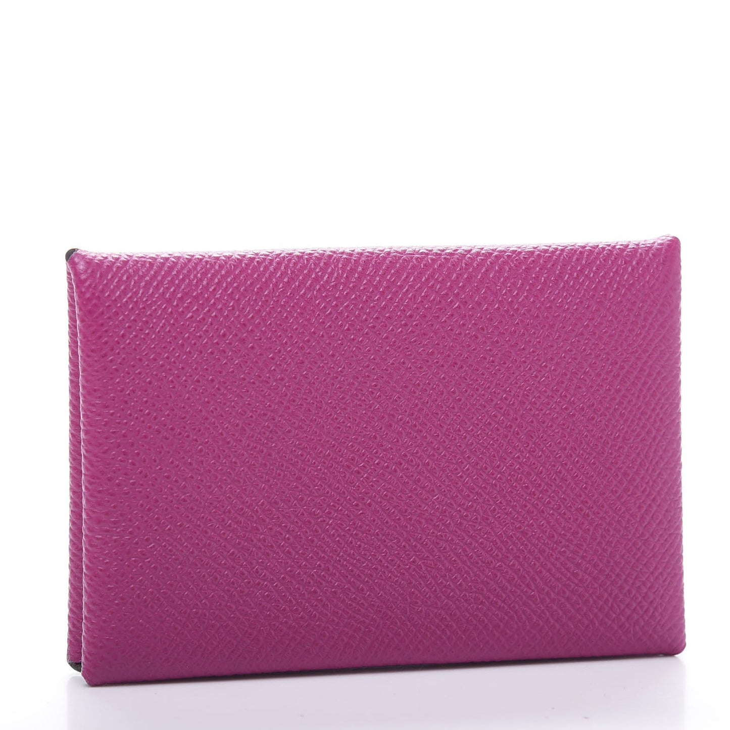 Epsom Calvi Card Case Rose Pourpre
