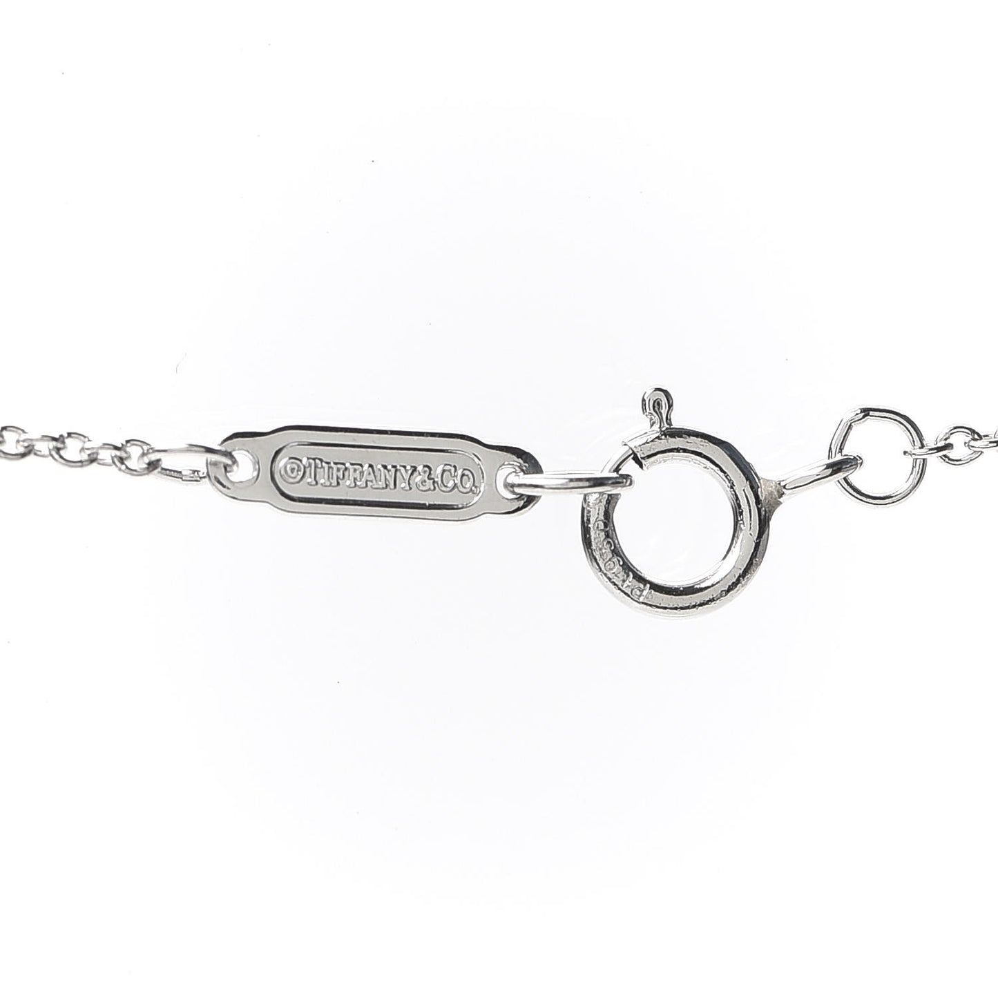 Platinum Diamond Circlet Pendant Necklace