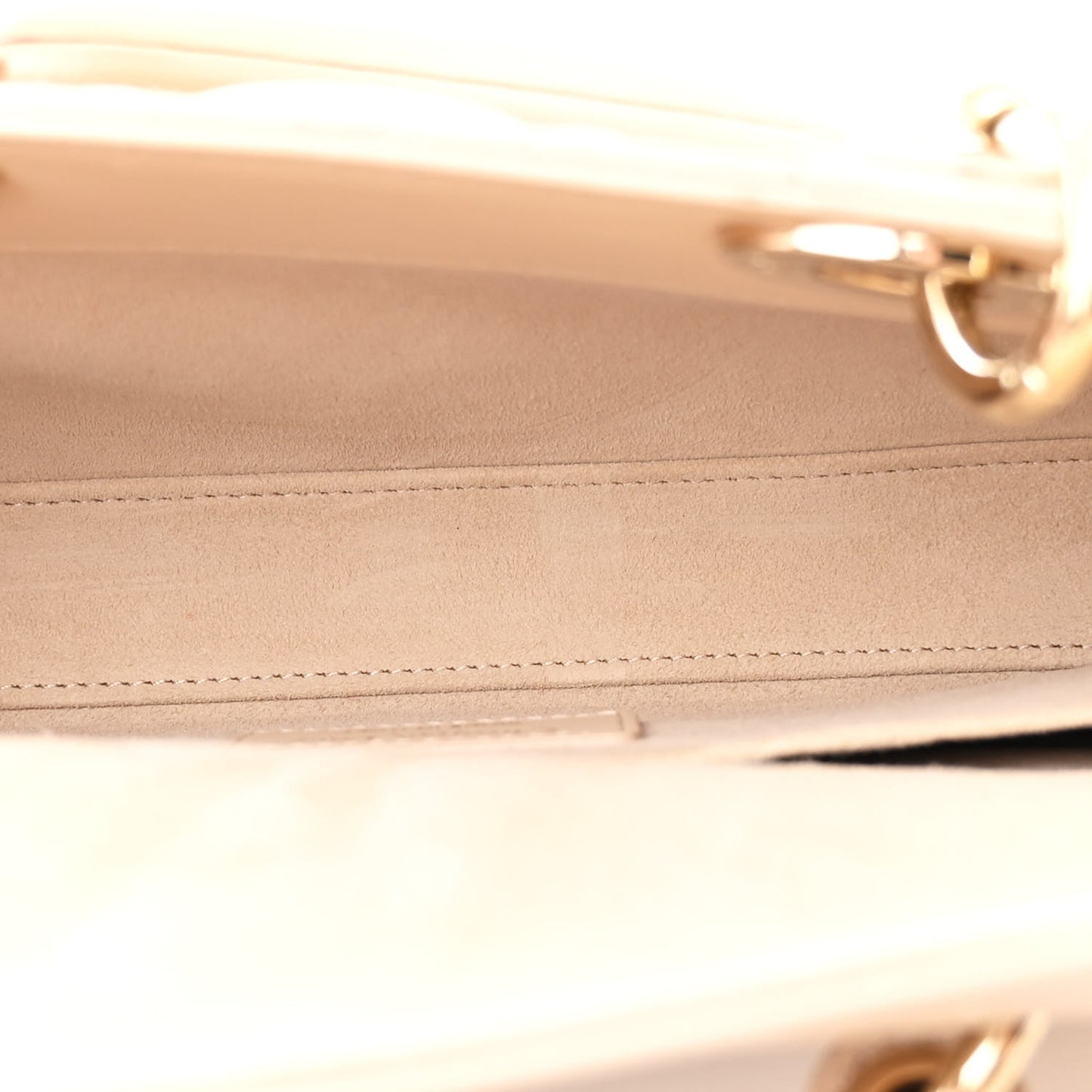 Lambskin Cannage Medium Lady D-Joy Beige Aesthetic