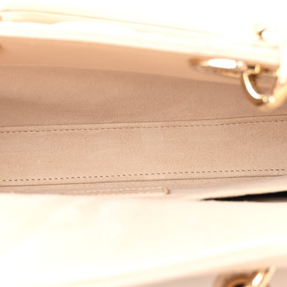 Christian Dior Lambskin Cannage Medium Lady D-Joy Beige Aesthetic 5 of 15