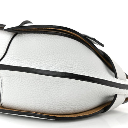 Loewe Pebble Grain Calfskin Mini Gate Bag Kaolin 8 of 8