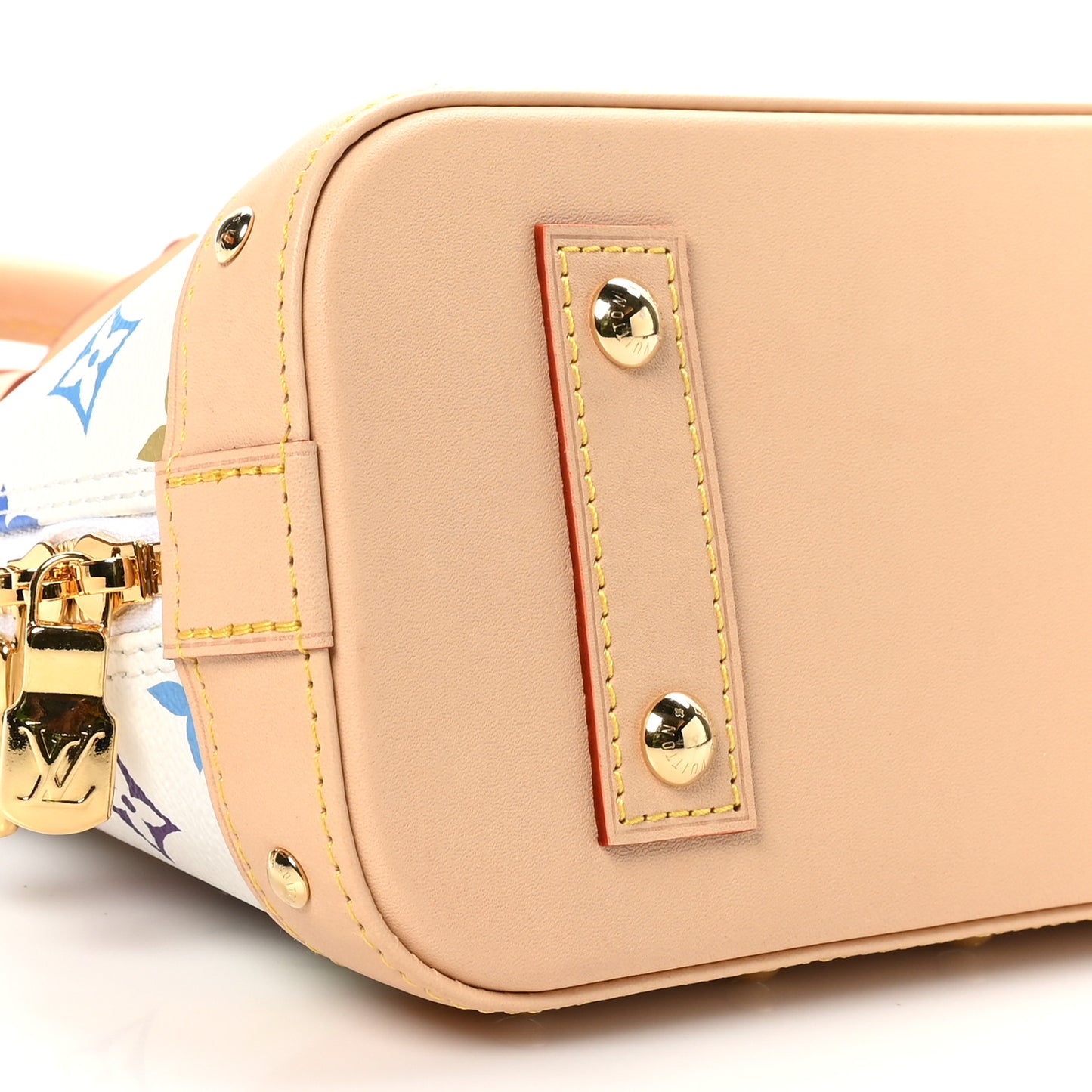 LV x TM Monogram Multicolor Alma BB White