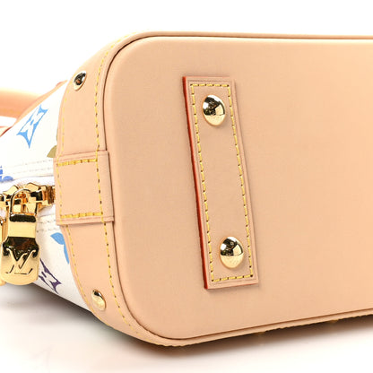 Louis Vuitton LV x TM Monogram Multicolor Alma BB White 9 of 11