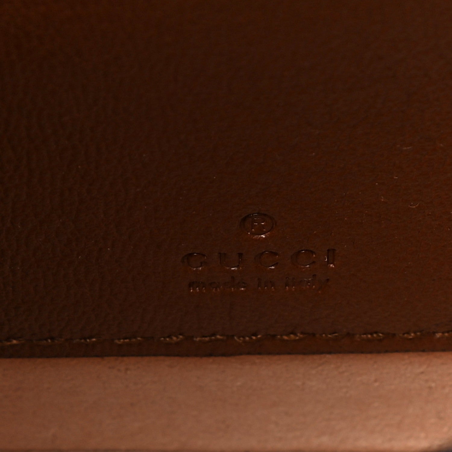 Gucci GG Supreme Monogram Calfskin Mini Padlock Top Handle Shoulder Bag Beige Black Cuir 6 of 11