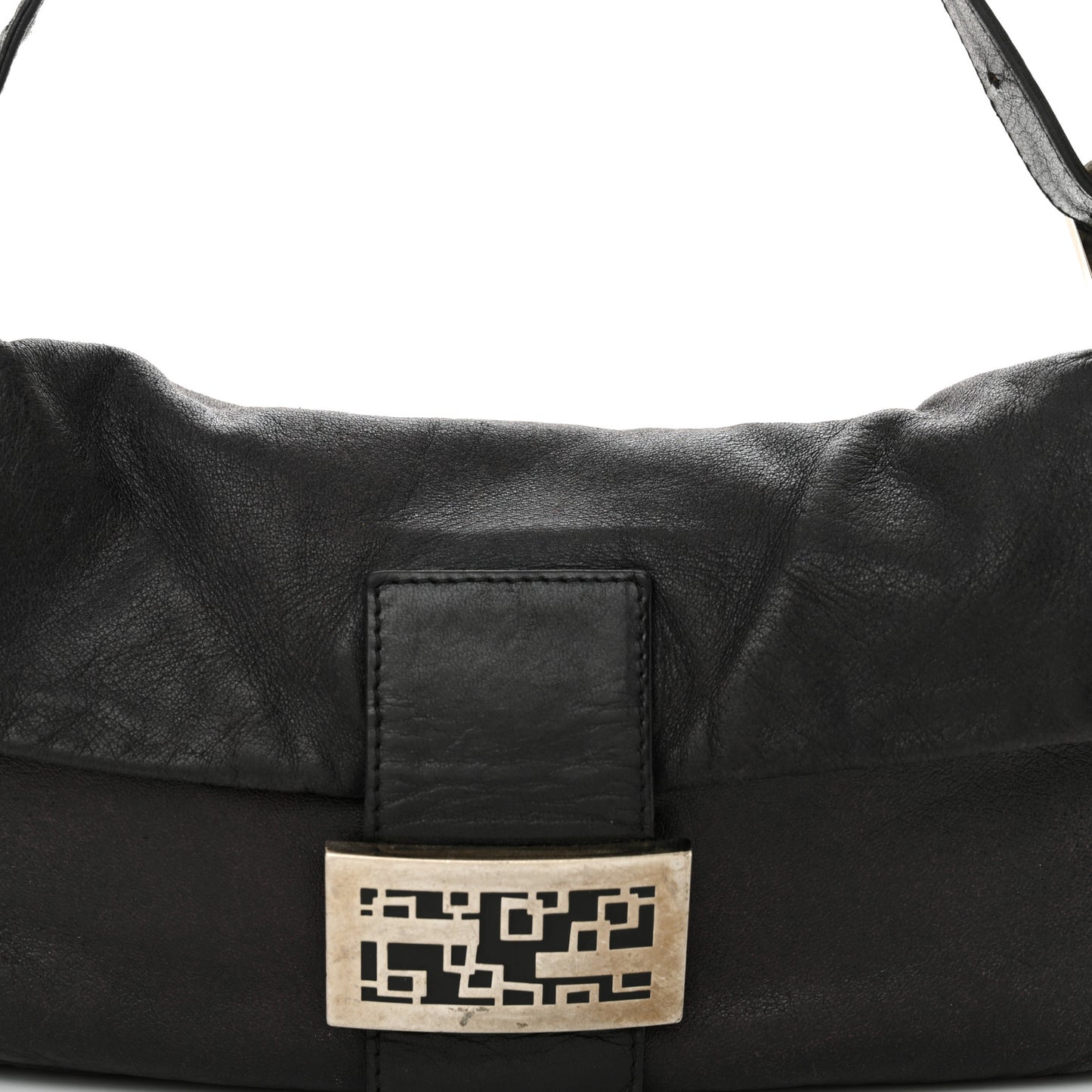 Calfskin Baguette Black