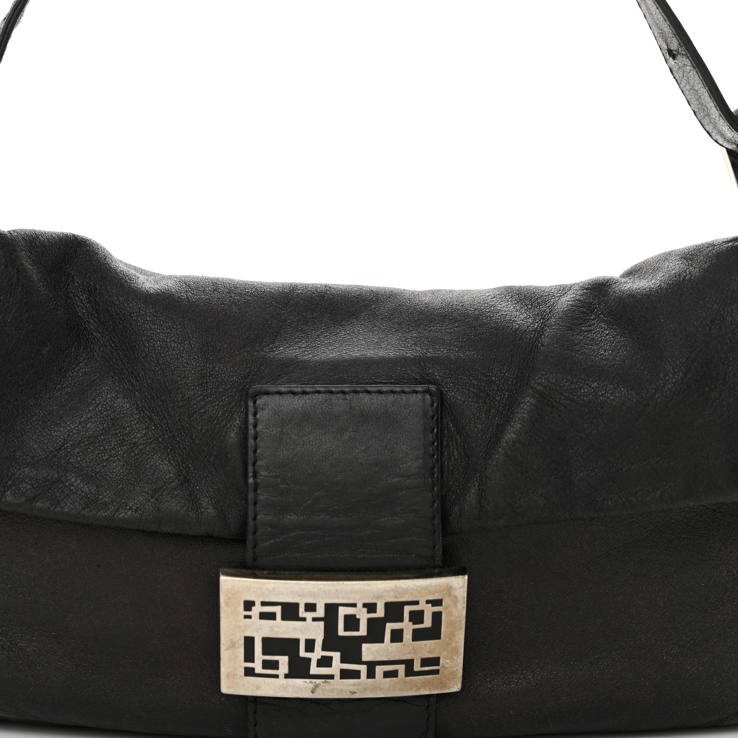 Fendi Calfskin Baguette Black 7 of 14