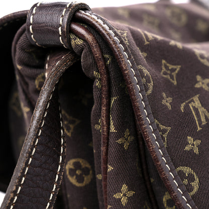 Louis Vuitton Monogram Mini Lin Saumur Ebene 13 of 13