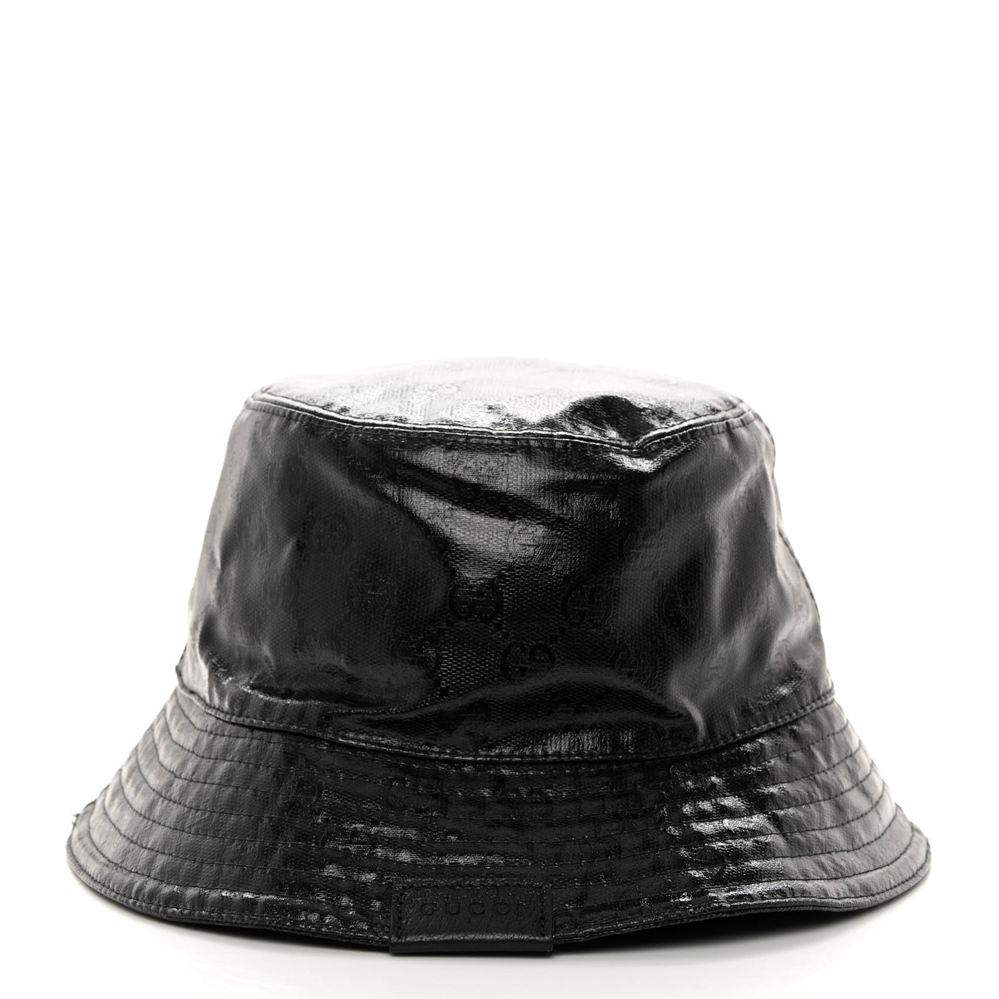 Crystal Monogram Bucket Hat S Black