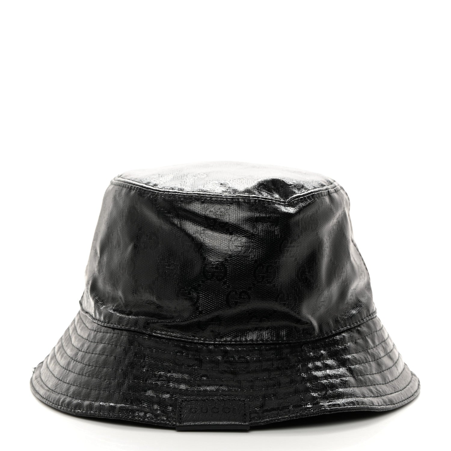 Gucci Crystal Monogram Bucket Hat S Black 4 of 10