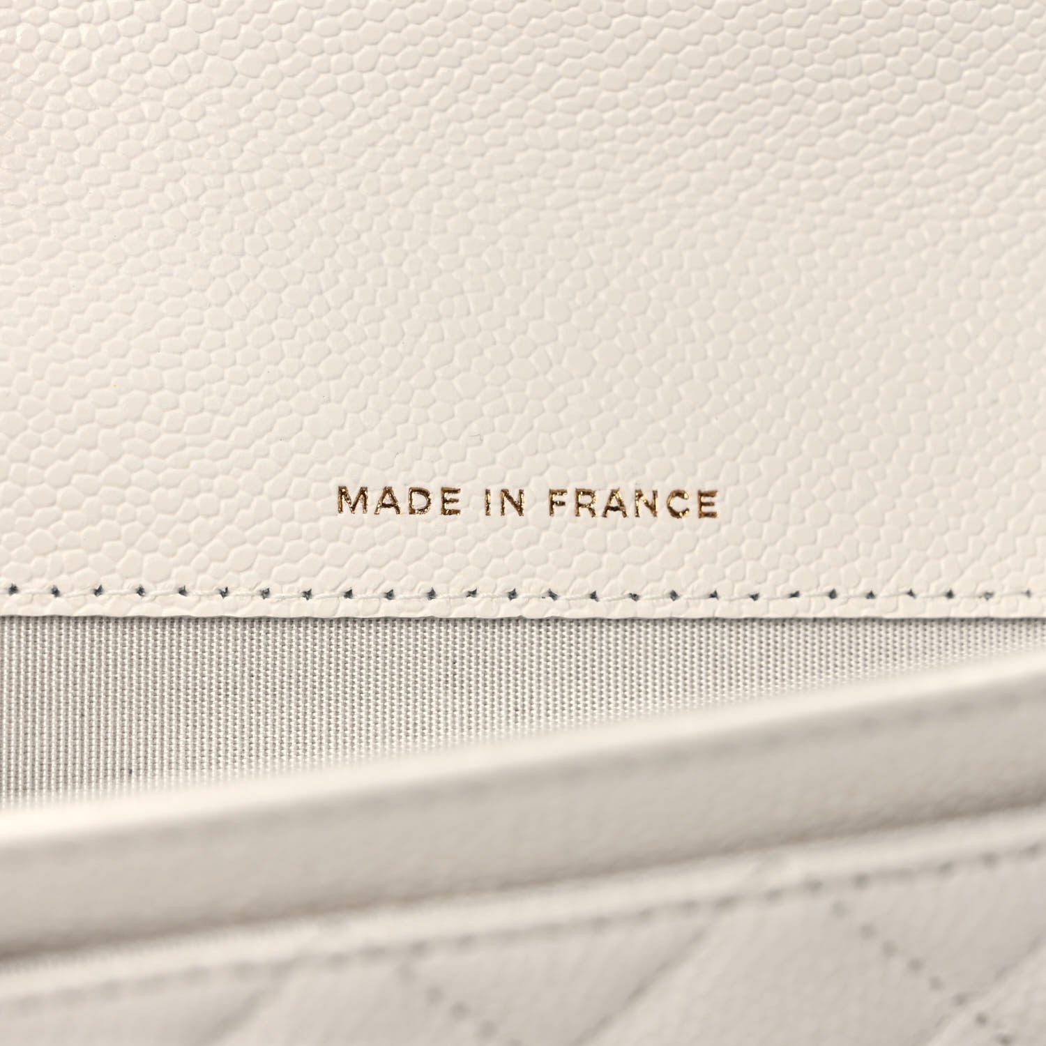 Chanel Caviar Quilted Boy Flap Card Holder White 7 of 8
