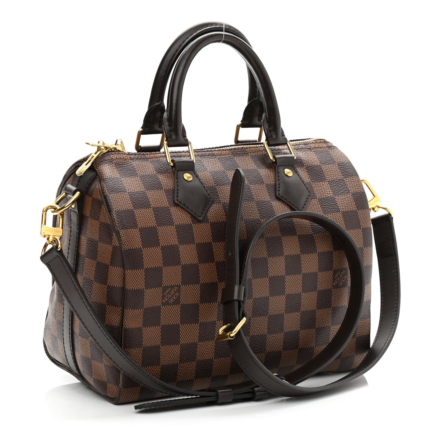 Louis Vuitton Damier Ebene Speedy Bandouliere 25 3 of 9