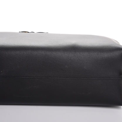 Saint Laurent Calfskin Large Shopping Tote Black 11 of 13