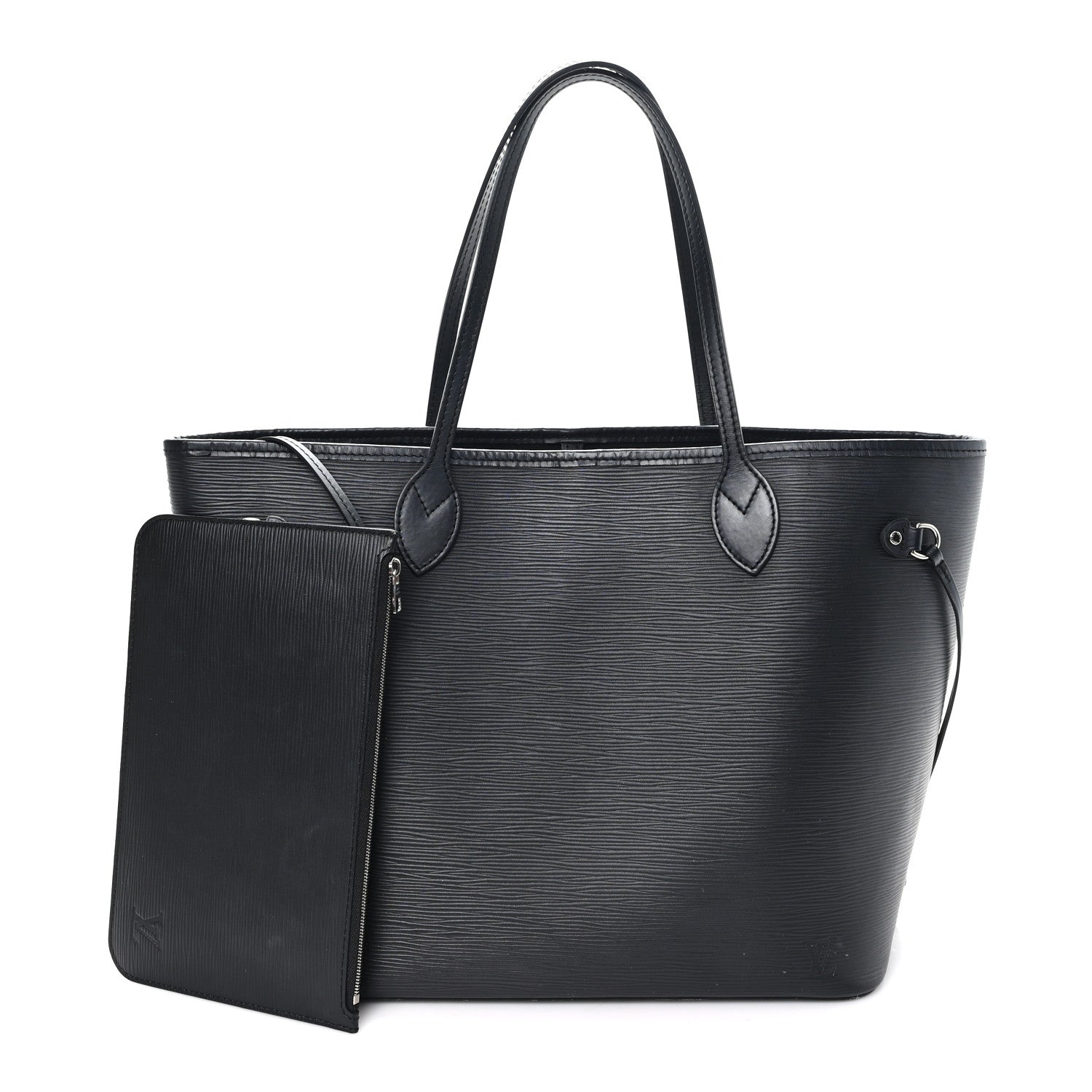 Louis Vuitton Epi Neverfull MM Black 3 of 12