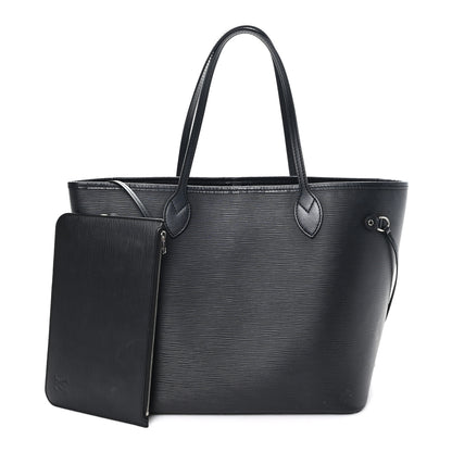 Louis Vuitton Epi Neverfull MM Black 3 of 12
