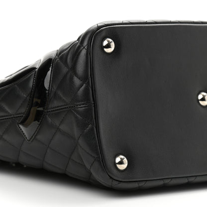 Chanel Calfskin Quilted Large Cambon Tote Black 9 of 13