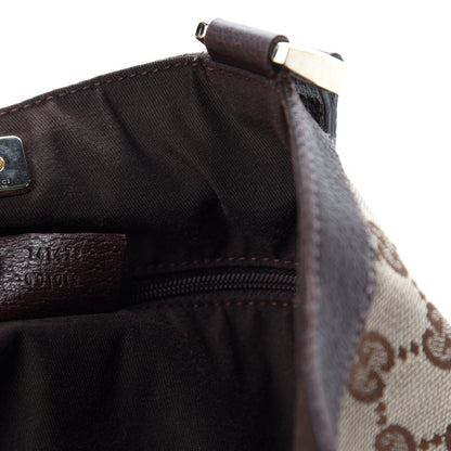 Gucci Monogram Large Abbey Tote Dark Brown 11 of 12