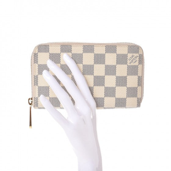 Damier Azur Compact Zippy Wallet