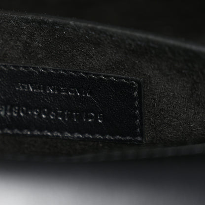 Saint Laurent Calfskin Medium Monogram Monochrome Sunset Black 8 of 15