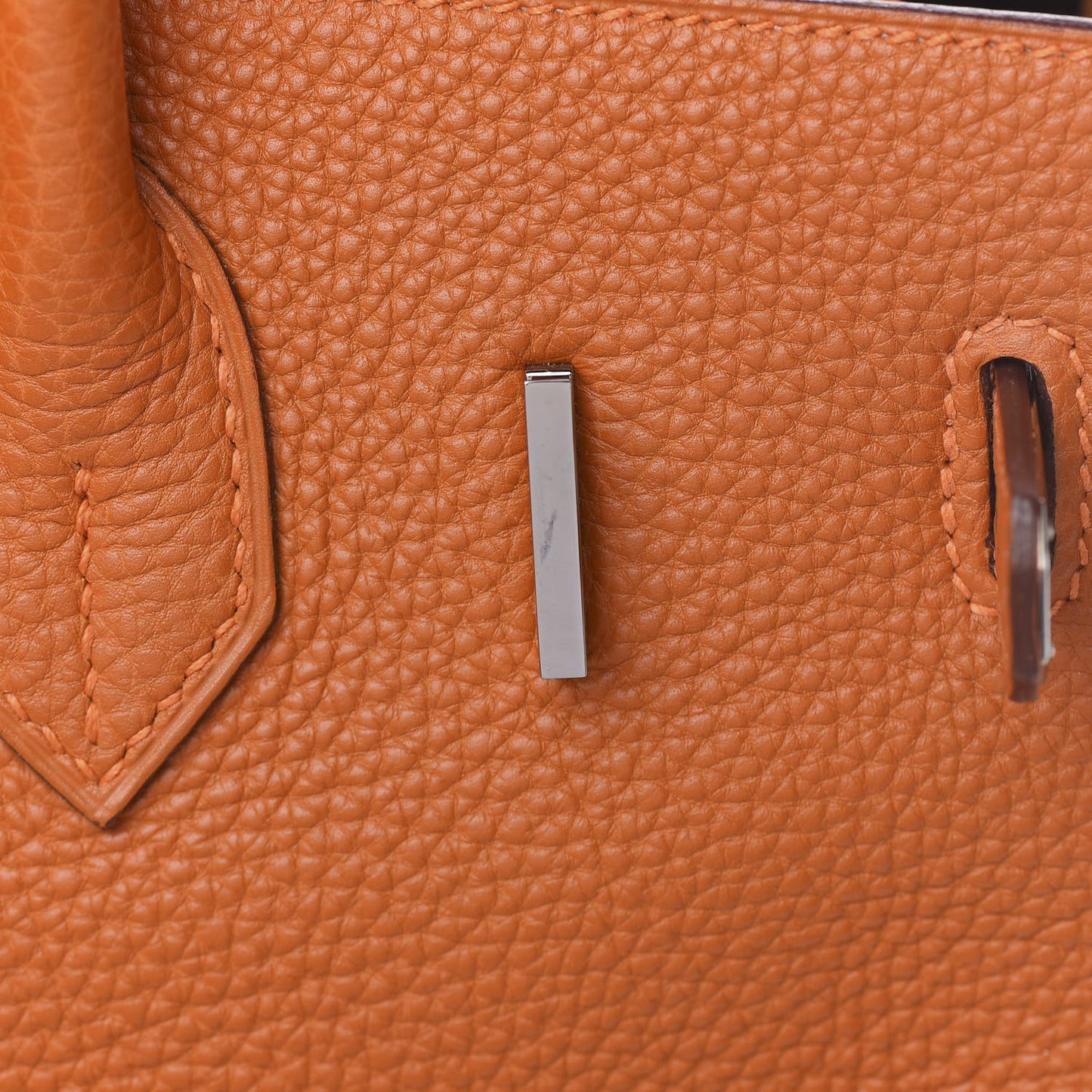 Togo Verso Birkin 30 Potiron Fauve