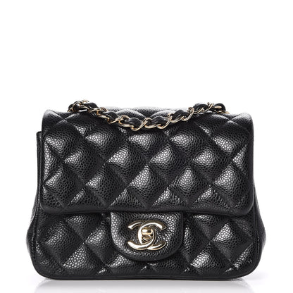 Chanel Caviar Quilted Mini Square Flap Black 1 of 8