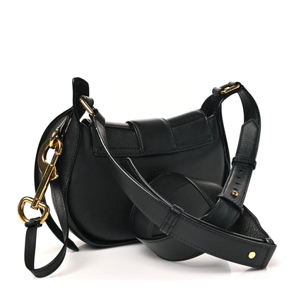 Chloe Calfskin Small Ride Crossbody Bag Black 3 of 10