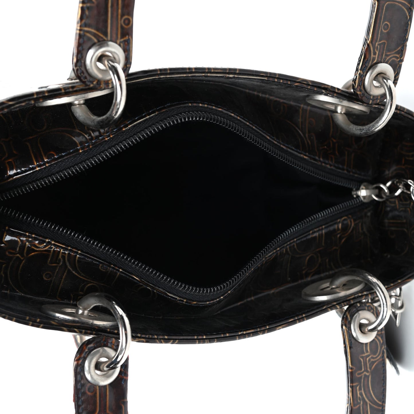 Patent Ultimate Medium Lady Dior Brown