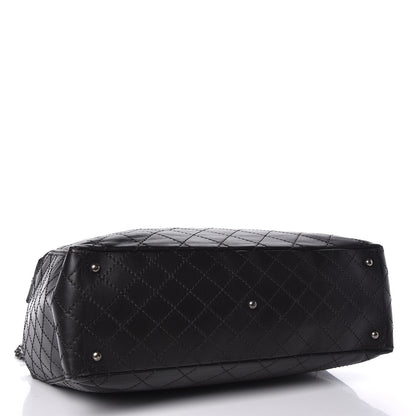 Chanel Calfskin CC Pocket Tote Black 4 of 13