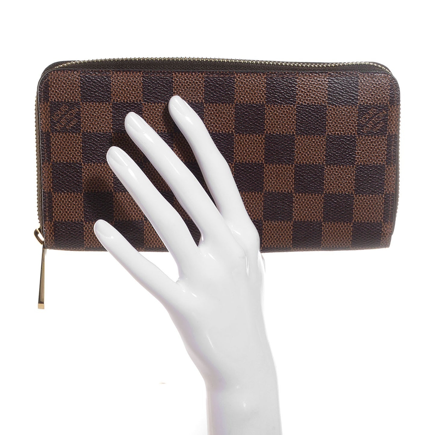 Damier Ebene Zippy Wallet