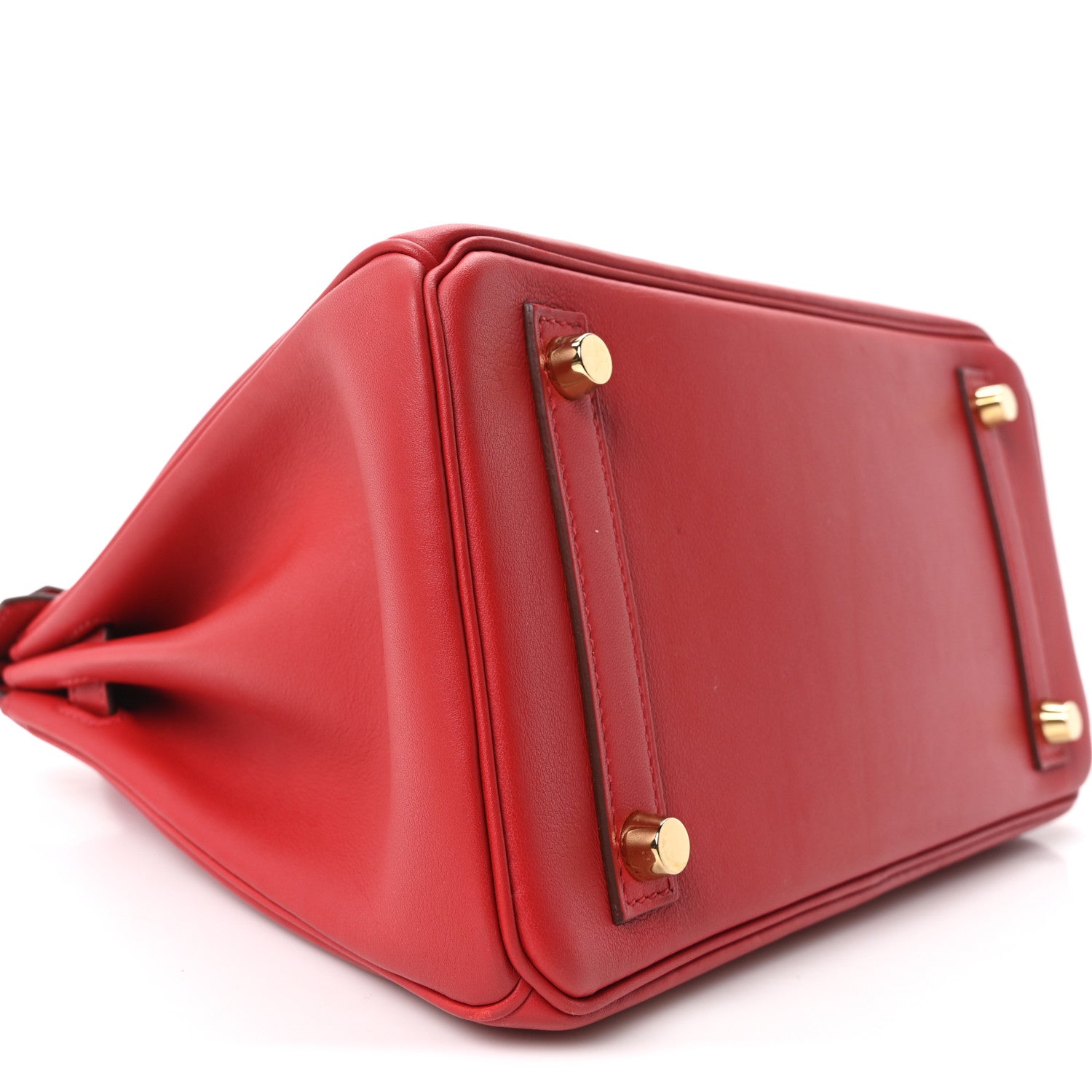 Hermes Swift Birkin 25 Rouge De Coeur 9 of 11