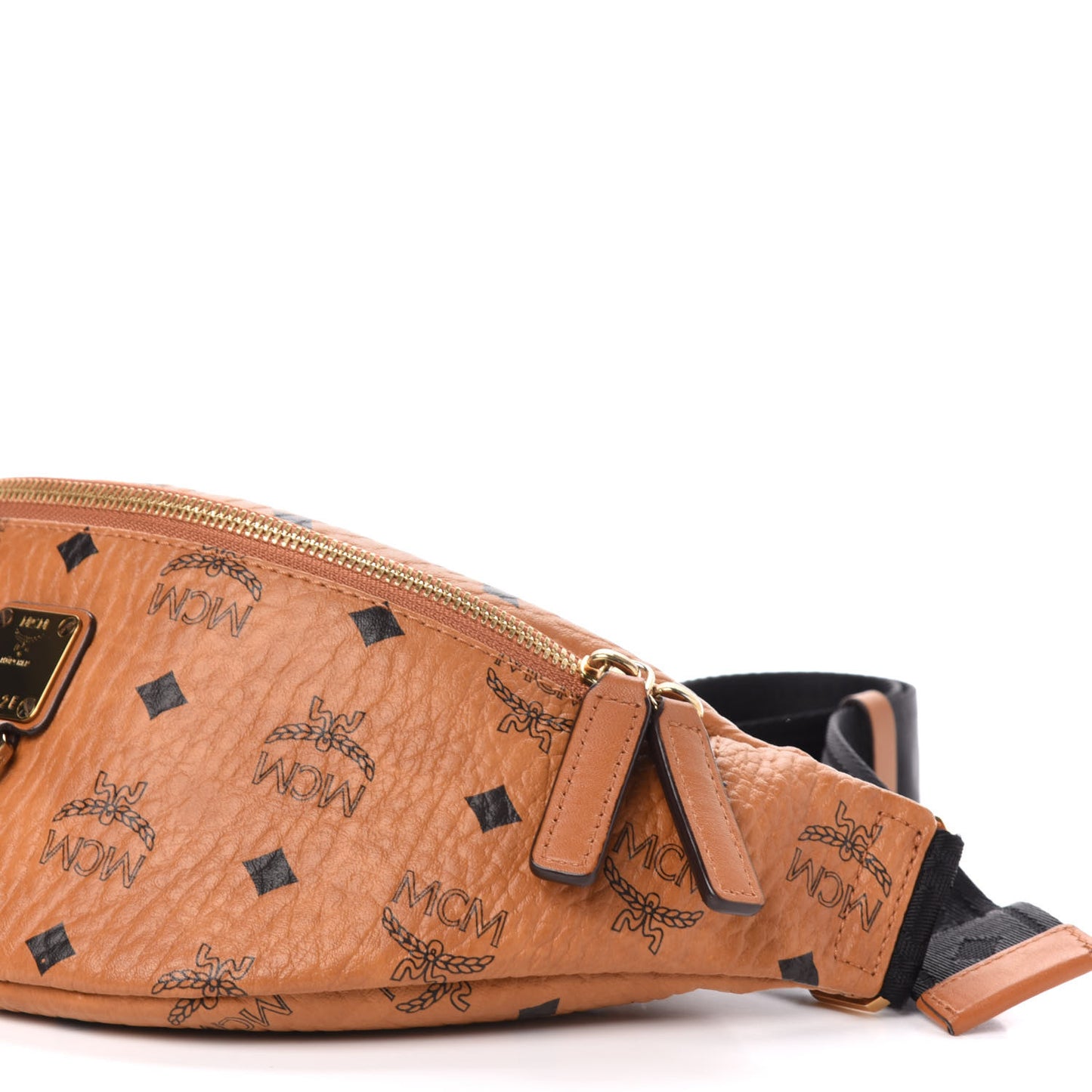 Visetos Medium Fusten Belt Bag Cognac