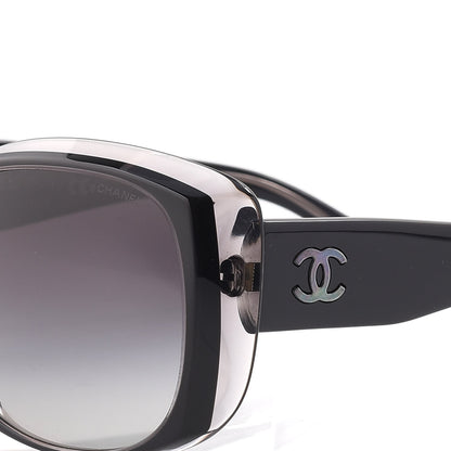 Chanel Mother of Pearl CC Sunglasses 40919 Black 7 of 9